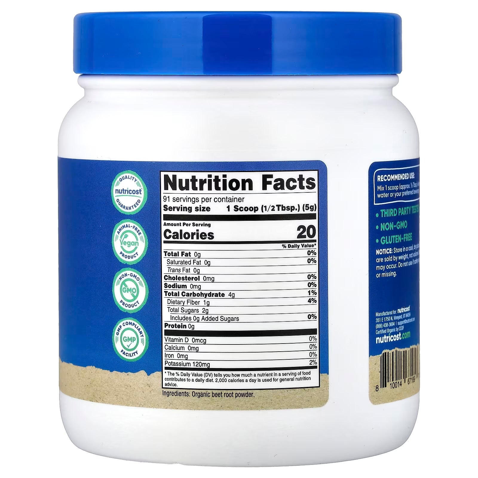 Organic Beet Root Powder