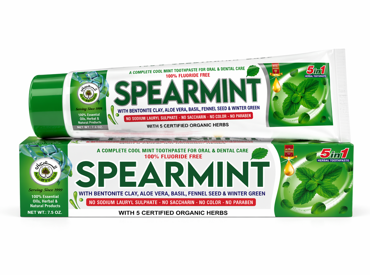 Organic Spearmint Tothpaste
