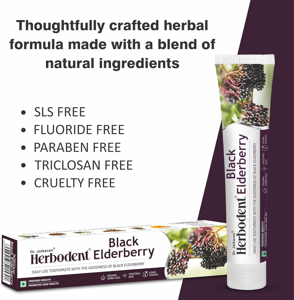 Natural Black Elderberry Toothpaste