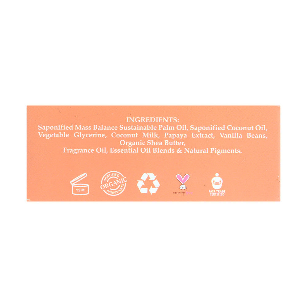 Natural Coconut & Papaya Soap Bar