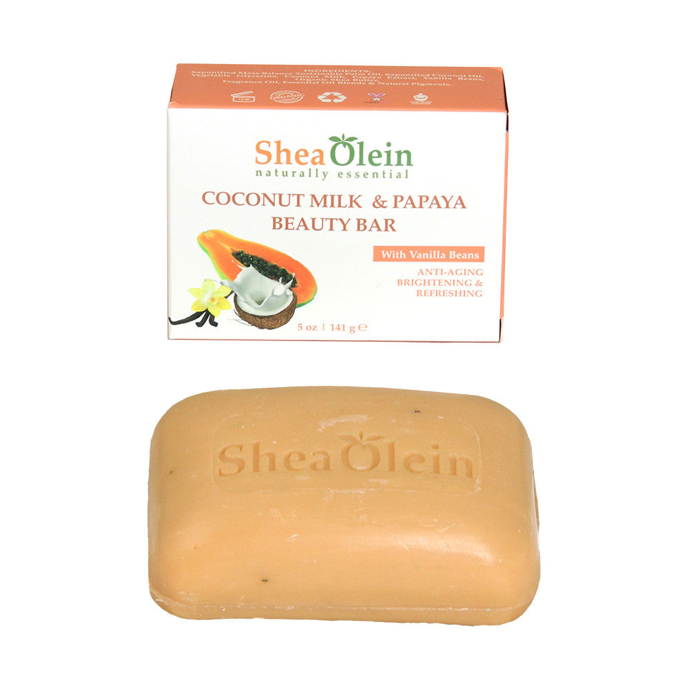 Natural Coconut & Papaya Soap Bar