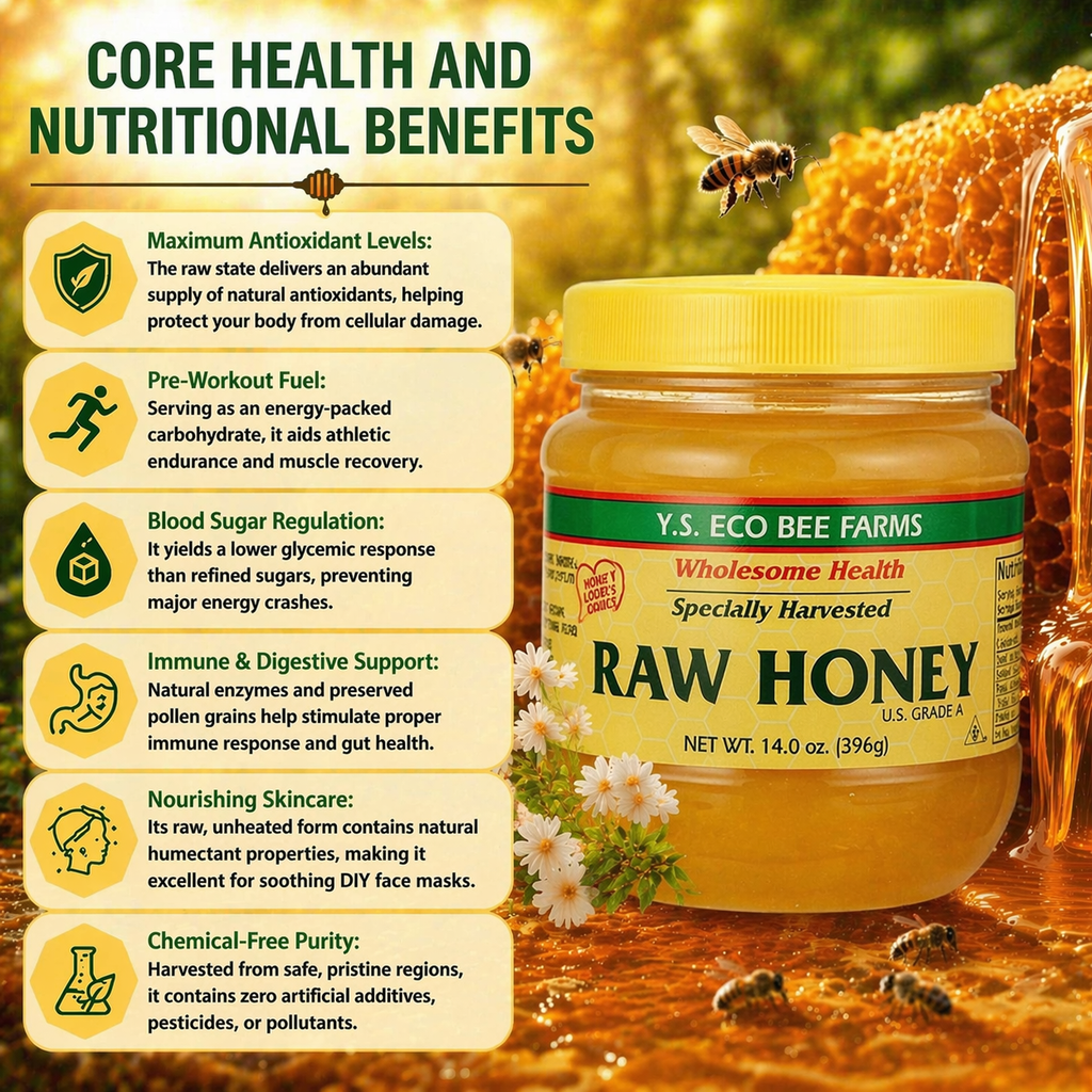 Y.S Eco Bee Raw Honey