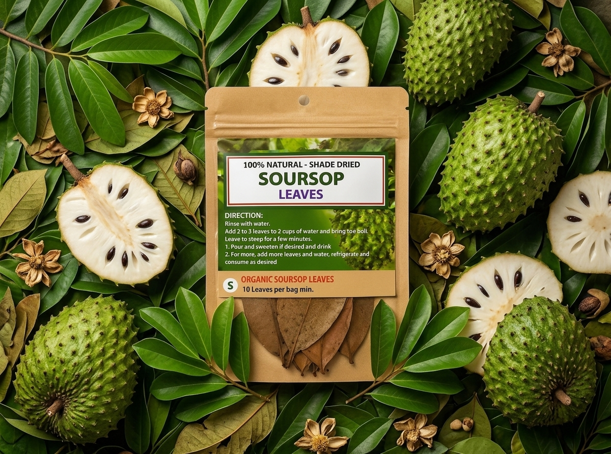 100% Soursop Leaves